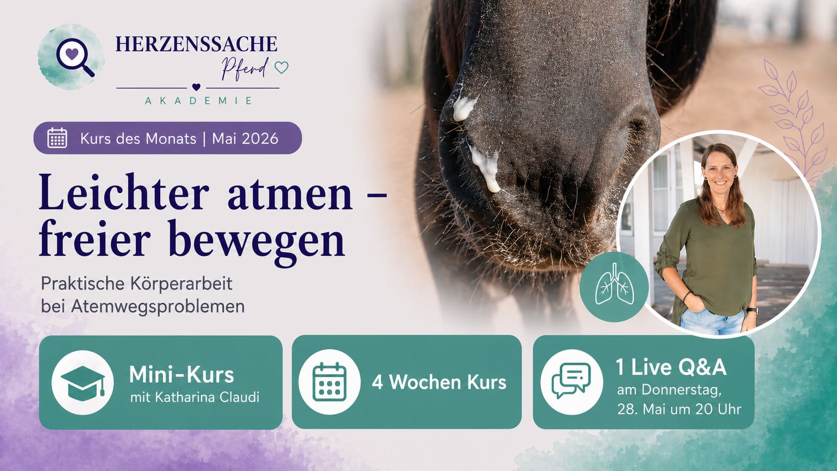 Leichter atmen – freier bewegen | Mini-Kurs mit Katharina Claudi